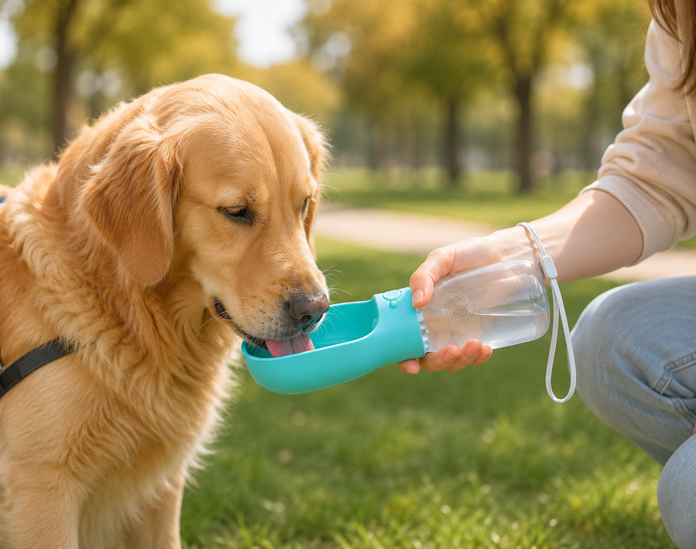 PetzChoice TravelHydrate™ Water Bottle