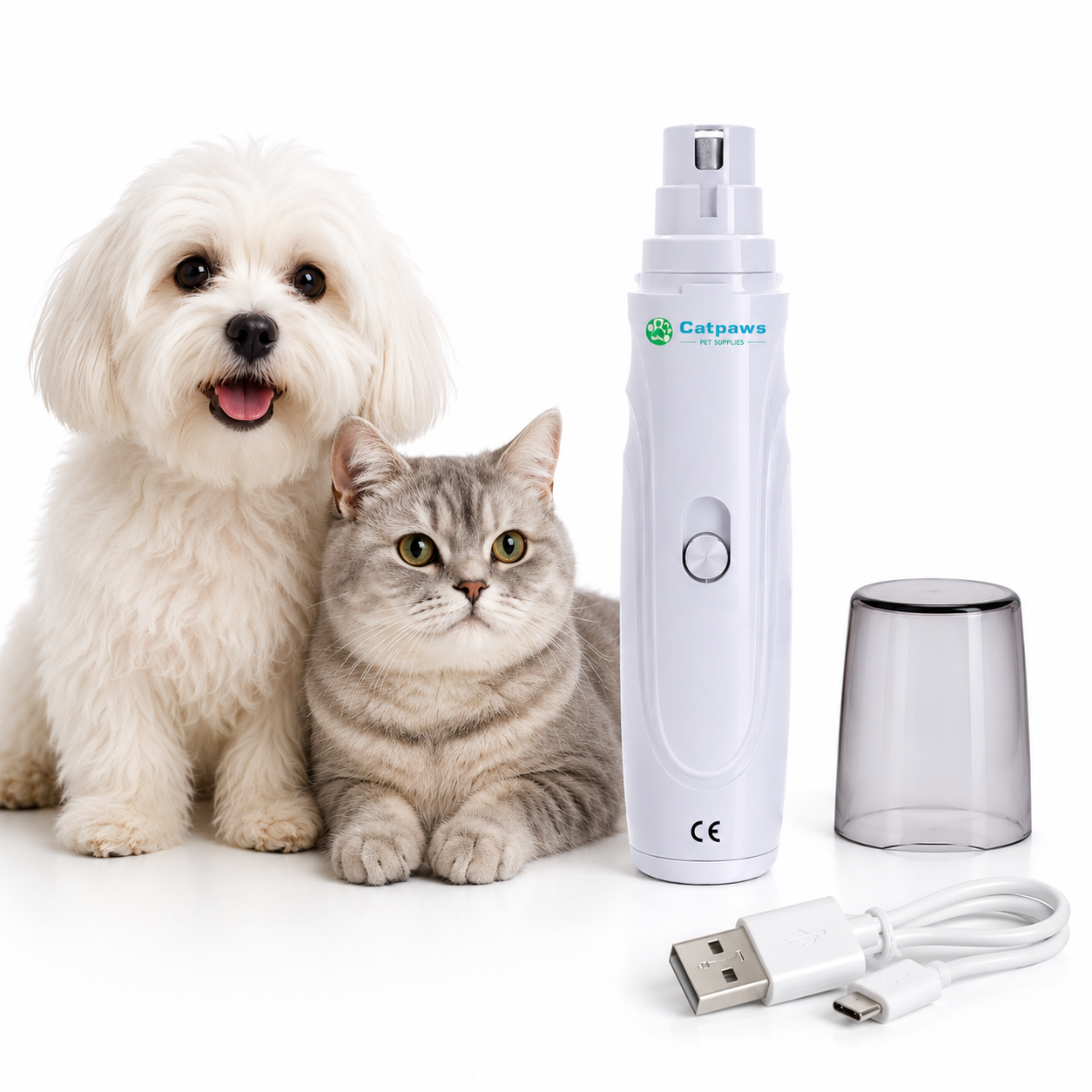 QuietGlide USB Pet Nail Grinder