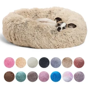 CalmNest™ Calming Pet Bed for Dogs & Cats
