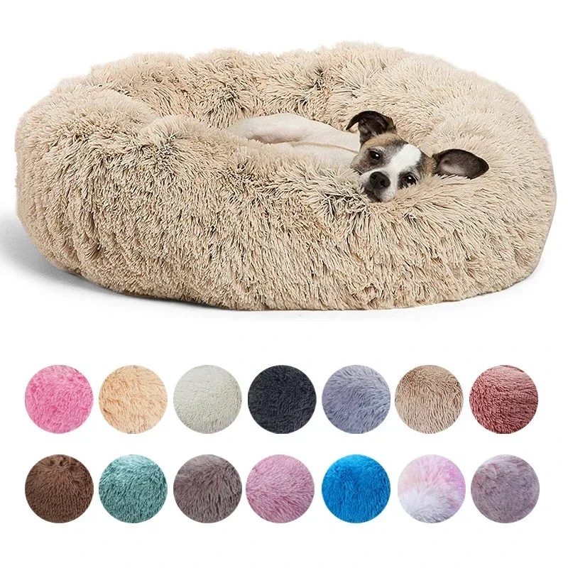 CalmNest™ Calming Pet Bed for Dogs & Cats