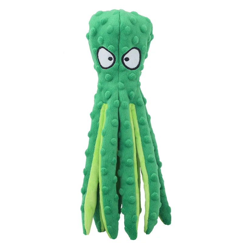 Interactive Plush Dinosaur Dog Toy | Squeaky Chew Toy - Image 13