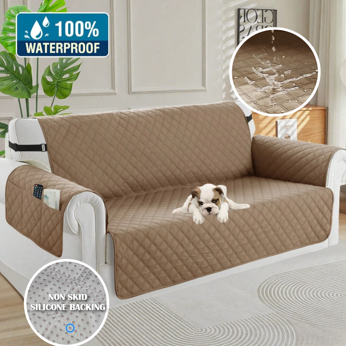 HomeShield Waterproof Pet Sofa Protector - Image 2